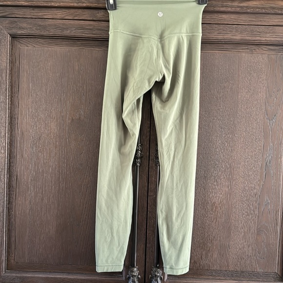 Lululemon Align HR Green Twill  25” size 2 - Picture 3 of 4